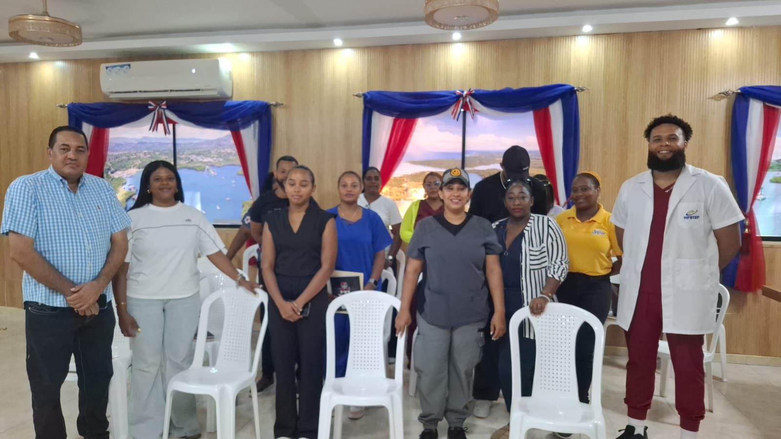 Alcaldía de Luperón, INFOTEP y Ministerio de la Mujer inician curso de masaje para impulsar el emprendimiento juvenil