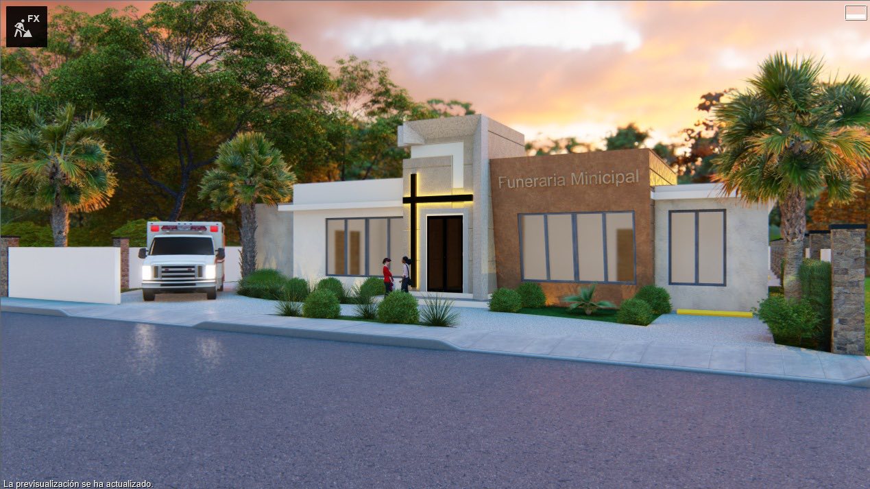 Así será la nueva funeraria municipal de Luperón